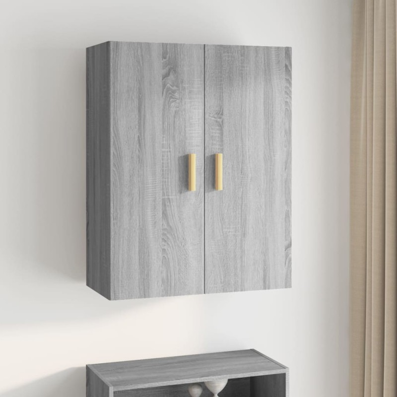 vidaXL Hängeschrank Grau Sonoma 69,5x34x90 cm vidaXL Hängeschrank Grau Sonoma 69,5x34x90 cm