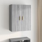 vidaXL Hängeschrank Grau Sonoma 69,5x34x90 cm vidaXL Hängeschrank Grau Sonoma 69,5x34x90 cm