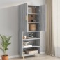 vidaXL Hängeschrank Grau Sonoma 69,5x34x90 cm vidaXL Hängeschrank Grau Sonoma 69,5x34x90 cm