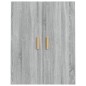 vidaXL Hängeschrank Grau Sonoma 69,5x34x90 cm vidaXL Hängeschrank Grau Sonoma 69,5x34x90 cm