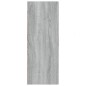 vidaXL Hängeschrank Grau Sonoma 69,5x34x90 cm vidaXL Hängeschrank Grau Sonoma 69,5x34x90 cm