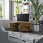 vidaXL TV-Schrank Räuchereiche 80x34x36 cm Holzwerkstoff vidaXL TV-Schrank Räuchereiche 80x34x36 cm Holzwerkstoff