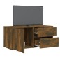 vidaXL TV-Schrank Räuchereiche 80x34x36 cm Holzwerkstoff vidaXL TV-Schrank Räuchereiche 80x34x36 cm Holzwerkstoff