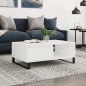 vidaXL Couchtisch Weiß 90x60x35 cm Holzwerkstoff vidaXL Couchtisch Weiß 90x60x35 cm Holzwerkstoff