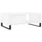 vidaXL Couchtisch Weiß 90x60x35 cm Holzwerkstoff vidaXL Couchtisch Weiß 90x60x35 cm Holzwerkstoff