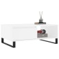 vidaXL Couchtisch Weiß 90x60x35 cm Holzwerkstoff vidaXL Couchtisch Weiß 90x60x35 cm Holzwerkstoff