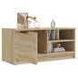 vidaXL TV-Schrank Sonoma-Eiche 80x35x36,5 cm Holzwerkstoff vidaXL TV-Schrank Sonoma-Eiche 80x35x36,5 cm Holzwerkstoff