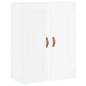 vidaXL Wandschrank Hochglanz-Weiß 69,5x34x90 cm Holzwerkstoff vidaXL Wandschrank Hochglanz-Weiß 69,5x34x90 cm Holzwerkstoff