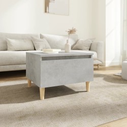 vidaXL Beistelltisch Betongrau 50x46x35 cm Holzwerkstoff