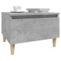 vidaXL Beistelltisch Betongrau 50x46x35 cm Holzwerkstoff vidaXL Beistelltisch Betongrau 50x46x35 cm Holzwerkstoff