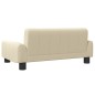 vidaXL Hundebett Creme 70x45x30 cm Stoff vidaXL Hundebett Creme 70x45x30 cm Stoff