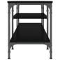 vidaXL TV-Schrank Schwarz 161x35x45 cm Holzwerkstoff & Eisen vidaXL TV-Schrank Schwarz 161x35x45 cm Holzwerkstoff & Eisen