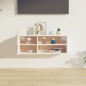 vidaXL Wandschrank Weiß 80x30x30 cm Massivholz Kiefer vidaXL Wandschrank Weiß 80x30x30 cm Massivholz Kiefer