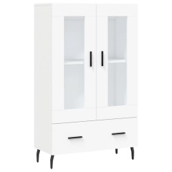 vidaXL Highboard Weiß 69,5x31x115 cm Holzwerkstoff