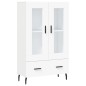 vidaXL Highboard Weiß 69,5x31x115 cm Holzwerkstoff vidaXL Highboard Weiß 69,5x31x115 cm Holzwerkstoff