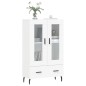 vidaXL Highboard Weiß 69,5x31x115 cm Holzwerkstoff vidaXL Highboard Weiß 69,5x31x115 cm Holzwerkstoff