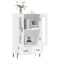 vidaXL Highboard Weiß 69,5x31x115 cm Holzwerkstoff vidaXL Highboard Weiß 69,5x31x115 cm Holzwerkstoff