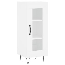 vidaXL Sideboard Weiß 34,5x34x90 cm Holzwerkstoff