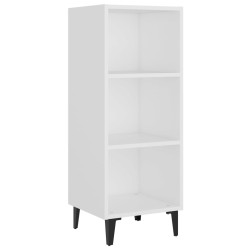 vidaXL Sideboard Weiß 34,5x32,5x90 cm Holzwerkstoff