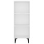 vidaXL Sideboard Weiß 34,5x32,5x90 cm Holzwerkstoff