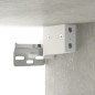 vidaXL Wand-Nachttisch Betongrau 50x36x40 cm vidaXL Wand-Nachttisch Betongrau 50x36x40 cm