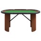 vidaXL Pokertisch 10 Spieler Grün 160x80x75 cm vidaXL Pokertisch 10 Spieler Grün 160x80x75 cm