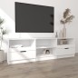 vidaXL TV-Schrank Weiß 150x33,5x45 cm Holzwerkstoff vidaXL TV-Schrank Weiß 150x33,5x45 cm Holzwerkstoff