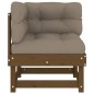 vidaXL Ecksofas mit Kissen 2 Stk. Honigbraun Massivholz Kiefer vidaXL Ecksofas mit Kissen 2 Stk. Honigbraun Massivholz Kiefer
