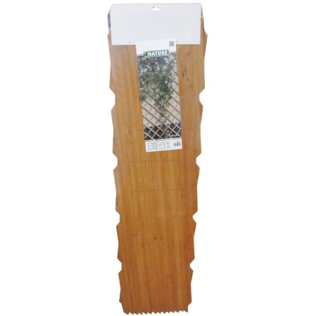 Nature Garten Rankgitter 100x300 cm Holz Braun 