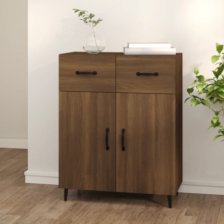 vidaXL Sideboard Braun Eichen-Optik 69,5x34x90 cm Holzwerkstoff