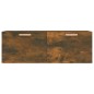 vidaXL Wandschrank Räuchereiche 100x36,5x35 cm Holzwerkstoff vidaXL Wandschrank Räuchereiche 100x36,5x35 cm Holzwerkstoff