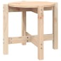 vidaXL Couchtisch Ø 52,5x45 cm Massivholz Kiefer vidaXL Couchtisch Ø 52,5x45 cm Massivholz Kiefer