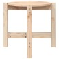 vidaXL Couchtisch Ø 52,5x45 cm Massivholz Kiefer vidaXL Couchtisch Ø 52,5x45 cm Massivholz Kiefer