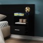 vidaXL Wand-Nachttische 2 Stk. Schwarz vidaXL Wand-Nachttische 2 Stk. Schwarz