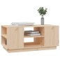vidaXL Couchtisch 90x49x40,5 cm Massivholz Kiefer vidaXL Couchtisch 90x49x40,5 cm Massivholz Kiefer