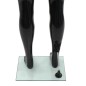 vidaXL Männliche Schaufensterpuppe mit Glassockel Schwarz 185 cm vidaXL Männliche Schaufensterpuppe mit Glassockel Schwarz 185 cm
