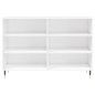 vidaXL Sideboard Weiß 103,5x35x70 cm Holzwerkstoff vidaXL Sideboard Weiß 103,5x35x70 cm Holzwerkstoff