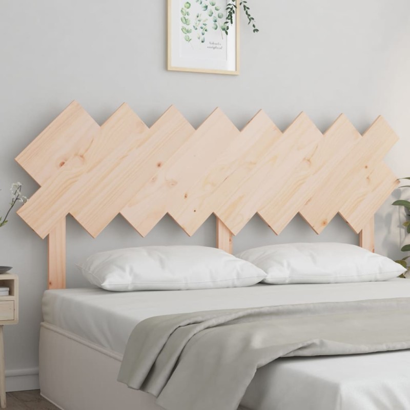 vidaXL Bett-Kopfteil 159,5x3x80,5 cm Massivholz Kiefer