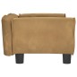 Hundebett Braun 70x45x30 cm Samt Hundebett Braun 70x45x30 cm Samt