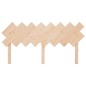 vidaXL Bett-Kopfteil 159,5x3x80,5 cm Massivholz Kiefer