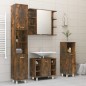 vidaXL Badschrank Räuchereiche 30x30x95 cm Holzwerkstoff vidaXL Badschrank Räuchereiche 30x30x95 cm Holzwerkstoff