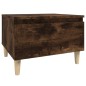 vidaXL Beistelltisch Räuchereiche 50x46x35 cm Holzwerkstoff vidaXL Beistelltisch Räuchereiche 50x46x35 cm Holzwerkstoff