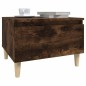 vidaXL Beistelltisch Räuchereiche 50x46x35 cm Holzwerkstoff vidaXL Beistelltisch Räuchereiche 50x46x35 cm Holzwerkstoff
