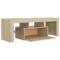 vidaXL TV-Schrank mit LED-Leuchten Sonoma-Eiche 120x35x40 cm vidaXL TV-Schrank mit LED-Leuchten Sonoma-Eiche 120x35x40 cm