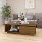 vidaXL Couchtisch Honigbraun 110x50x33,5 cm Massivholz Kiefer vidaXL Couchtisch Honigbraun 110x50x33,5 cm Massivholz Kiefer
