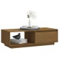 vidaXL Couchtisch Honigbraun 110x50x33,5 cm Massivholz Kiefer vidaXL Couchtisch Honigbraun 110x50x33,5 cm Massivholz Kiefer