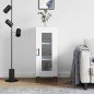 vidaXL Sideboard Weiß 34,5x34x90 cm Holzwerkstoff vidaXL Sideboard Weiß 34,5x34x90 cm Holzwerkstoff