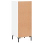 vidaXL Sideboard Weiß 34,5x34x90 cm Holzwerkstoff vidaXL Sideboard Weiß 34,5x34x90 cm Holzwerkstoff