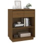 vidaXL Beistellschrank Honigbraun 60x34x75 cm Massivholz Kiefer vidaXL Beistellschrank Honigbraun 60x34x75 cm Massivholz Kiefer