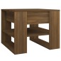 vidaXL Couchtisch Braun Eichen-Optik 55,5x55x45 cm Holzwerkstoff vidaXL Couchtisch Braun Eichen-Optik 55,5x55x45 cm Holzwerkstoff